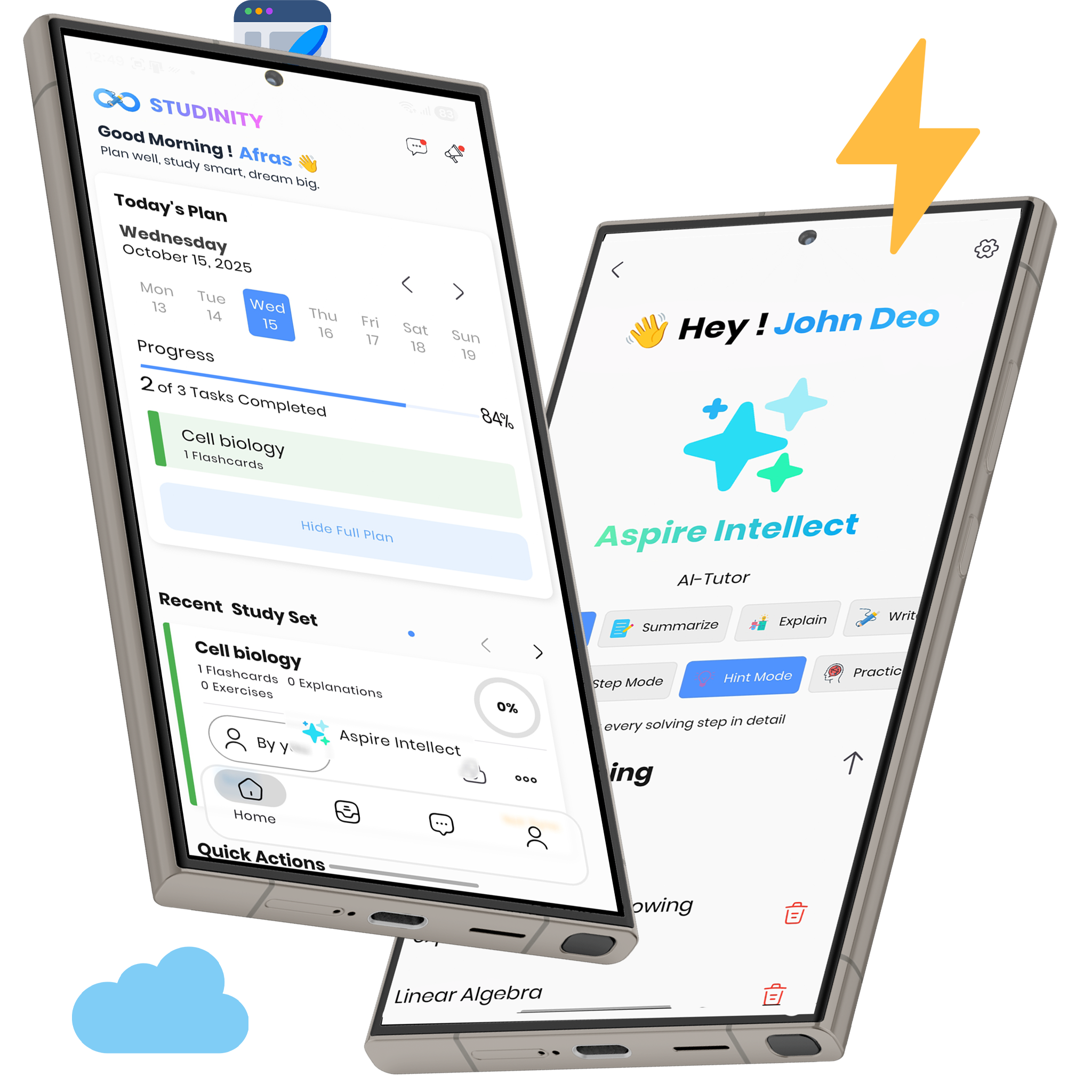 Studinity App Mockup